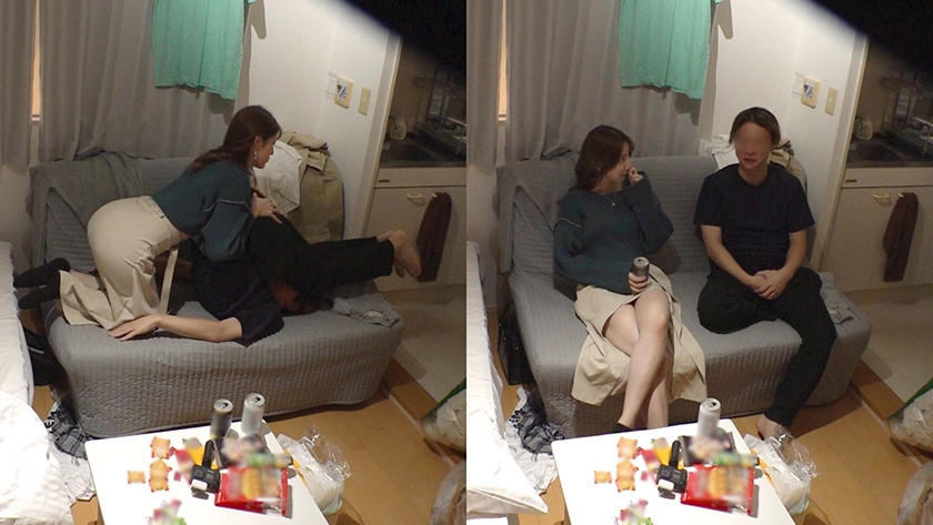 【盗撮】ダメ男の願いを何でも叶えてしまう激甘人妻お姉さんと真昼間からエチエチしている様子を盗撮。母性溢れる面倒見のよさを利用して下の世話までさせるゲス男と都合のいい女の中出しSEX2連戦。【流出××】  パッケージ