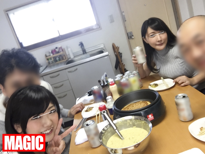 妻だけが知らない… 社宅の隣人夫婦同士のお好み焼きパーティーからの相互寝取らせ  パッケージ